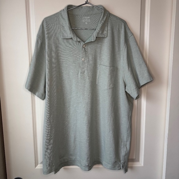 J. Crew Slub Cotton Polo - Men's XXL - Picture 1 of 4